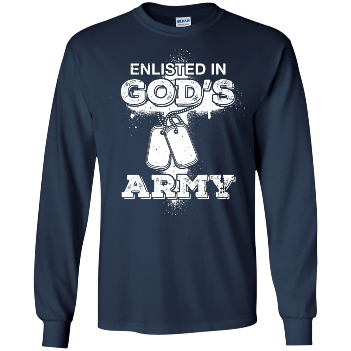 ENLISTED IN GOD'S ARMY T-Shirt & Hoodie | Teecentury.com