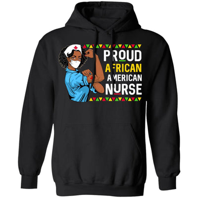 Proud African American Nurse Nursing Black Women Gifts T-Shirt & Hoodie | Teecentury.com