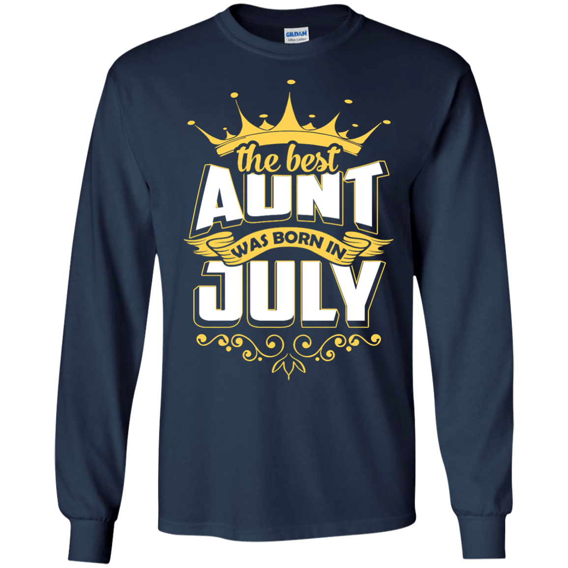 The Best Aunt Was Born In July T-Shirt & Hoodie | Teecentury.com