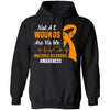 Multiple Sclerosis Awareness Not All Wounds Are Visible T-Shirt & Hoodie | Teecentury.com