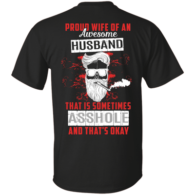 Proud Wife Of An Awesome Husband T-Shirt & Hoodie | Teecentury.com