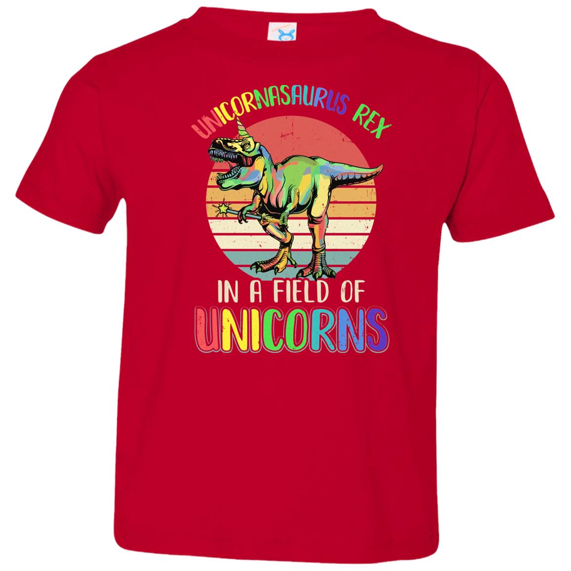 Be A Unicornasaurus Rex In A Field Of Unicorns Youth Youth Shirt | Teecentury.com