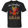 One Thankful Gram Leopard Turkey Thanksgiving Gift T-Shirt & Sweatshirt | Teecentury.com