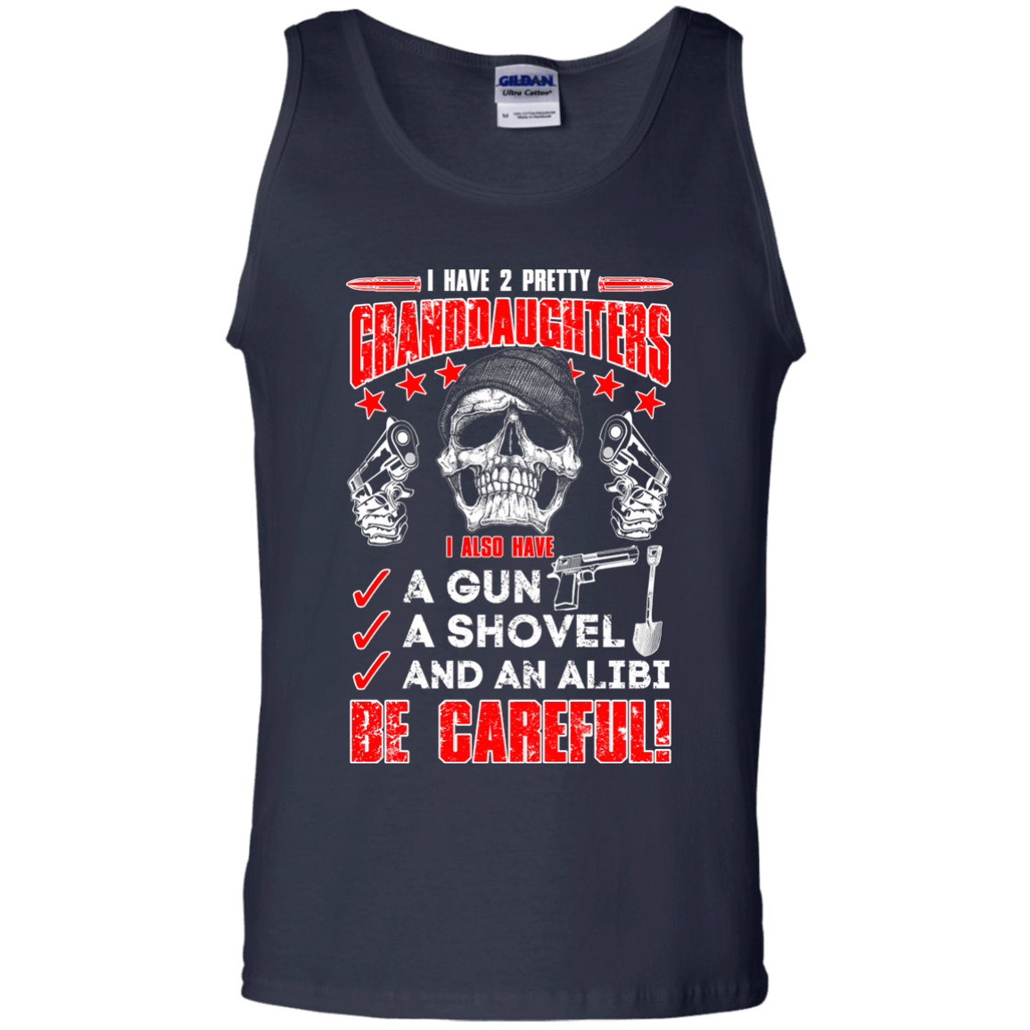 I HAVE TWO PRETTY GRANDDAUGHTERS T-Shirt & Hoodie | Teecentury.com