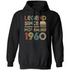 Legend Since November 1960 Vintage 62th Birthday Gifts T-Shirt & Hoodie | Teecentury.com