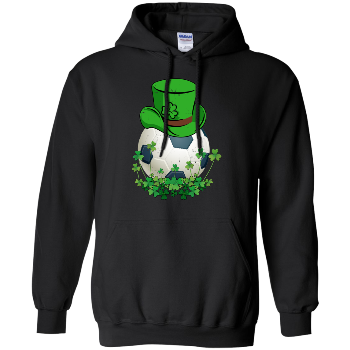 Shamrock Soccer Leprechaun St Patricks Day T-Shirt & Hoodie | Teecentury.com