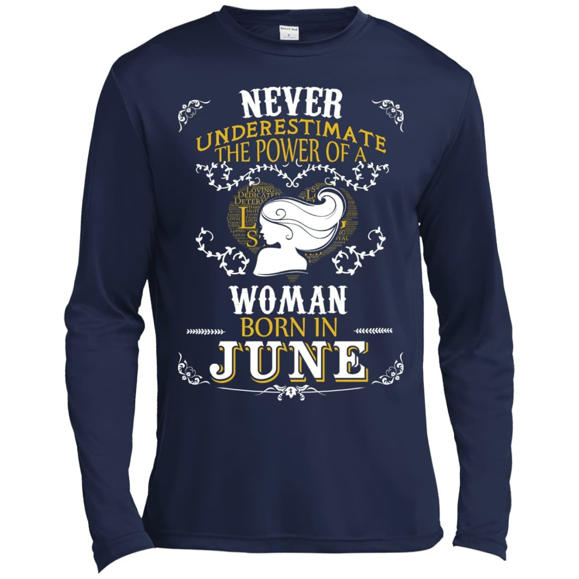A Woman Born In JUNE T-Shirt & Hoodie | Teecentury.com