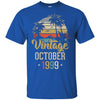 Retro Classic Vintage October 1999 23th Birthday Gift T-Shirt & Hoodie | Teecentury.com