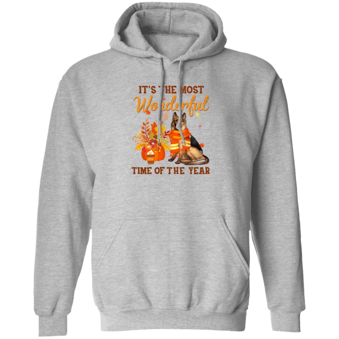 German Shepherd Autumn It's The Most Wonderful Time Of The Year T-Shirt & Hoodie | Teecentury.com