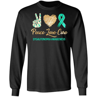 Peace Love Cure Dysautonomia Awareness T-Shirt & Hoodie | Teecentury.com