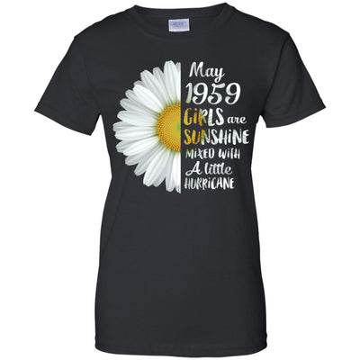May Girls 1959 63th Birthday Gifts T-Shirt & Tank Top | Teecentury.com