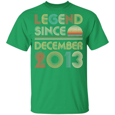 Legend Since December 2013 Vintage 9th Birthday Gifts Youth Youth Shirt | Teecentury.com