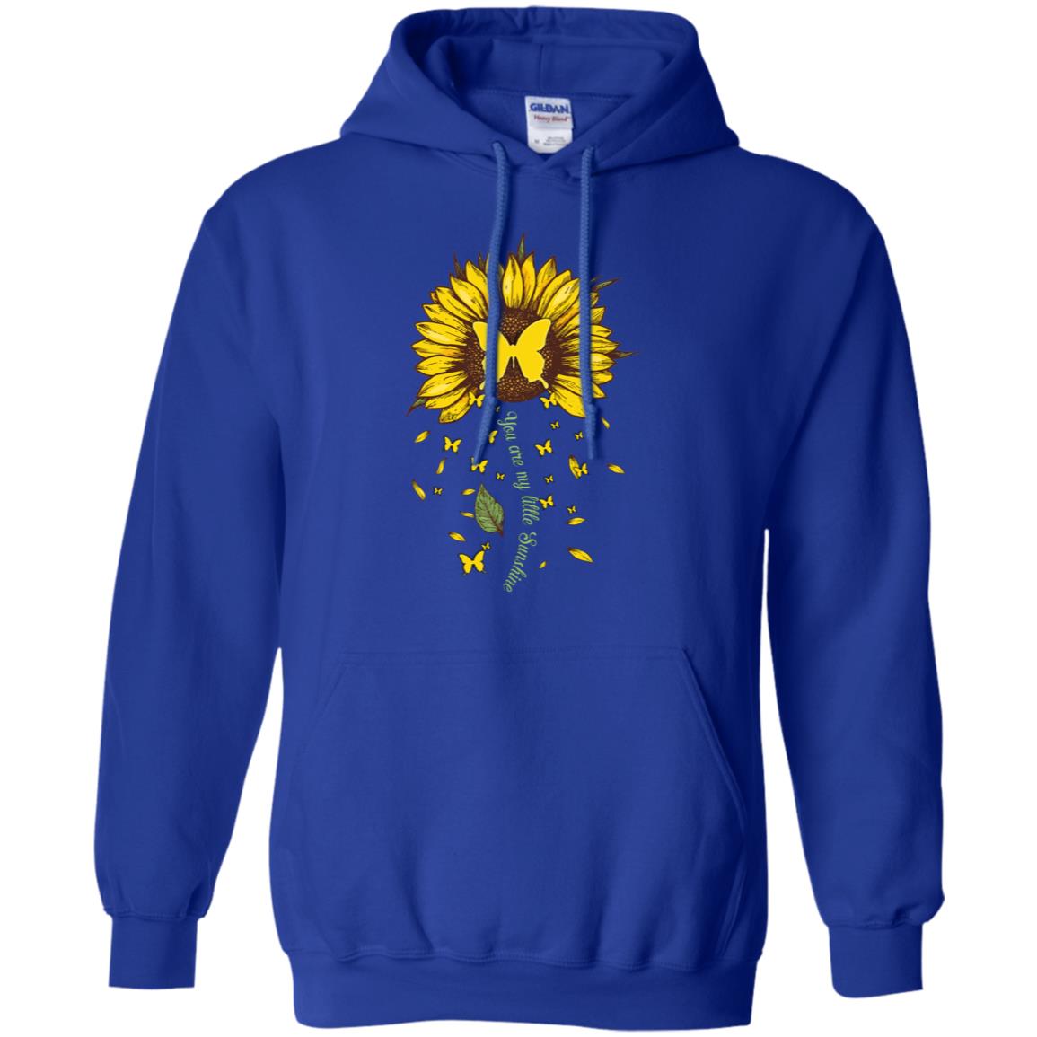 You Are My Little Sunshine Sunflower Butterfly T-Shirt & Hoodie | Teecentury.com
