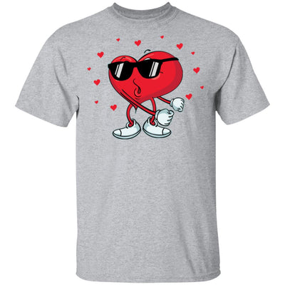 Valentine's Day Heart Doing The Floss Dance T-Shirt & Hoodie | Teecentury.com