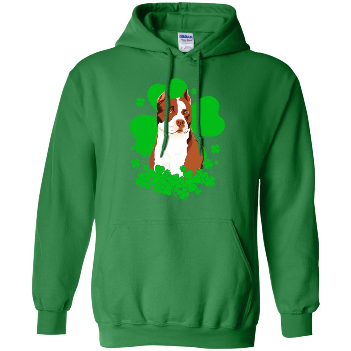 Pitbull St. Patrick's Day Clovers T-Shirt & Hoodie | Teecentury.com