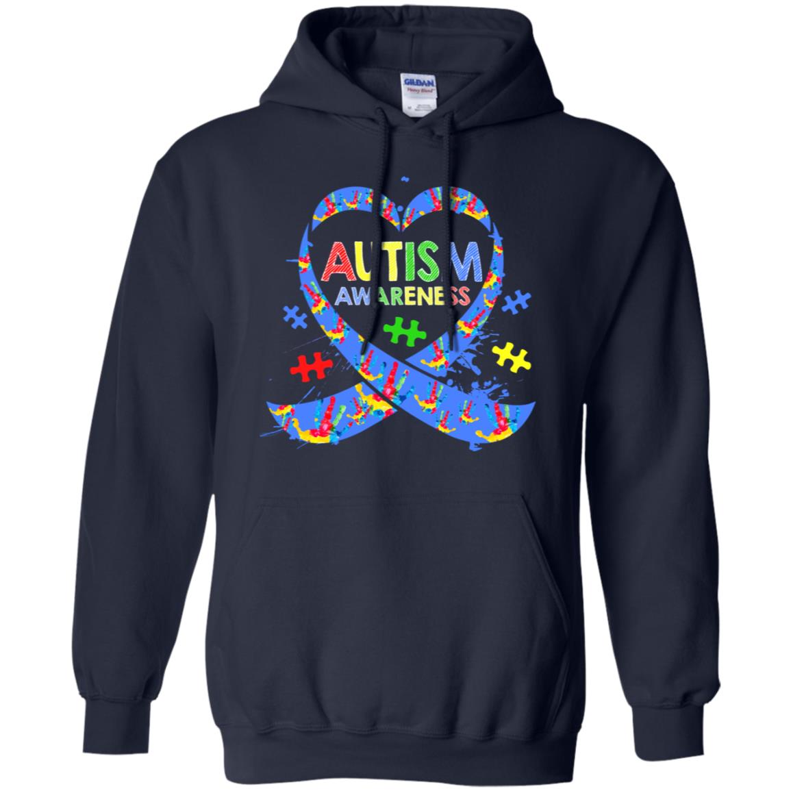 World Autism Awareness 2 April Dad Mom Kid Autism Gift T-Shirt & Hoodie | Teecentury.com