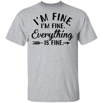 Its Fine Im Fine Everything Is Fine T-Shirt & Tank Top | Teecentury.com