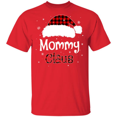 Santa Mommy Claus Red Plaid Family Pajamas Christmas Gift T-Shirt & Sweatshirt | Teecentury.com