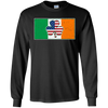 Shamrock Irish Ireland USA American Flag Gift T-Shirt & Hoodie | Teecentury.com