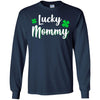 Luckiest Lucky Mommy St Patricks Day T-Shirt & Hoodie | Teecentury.com