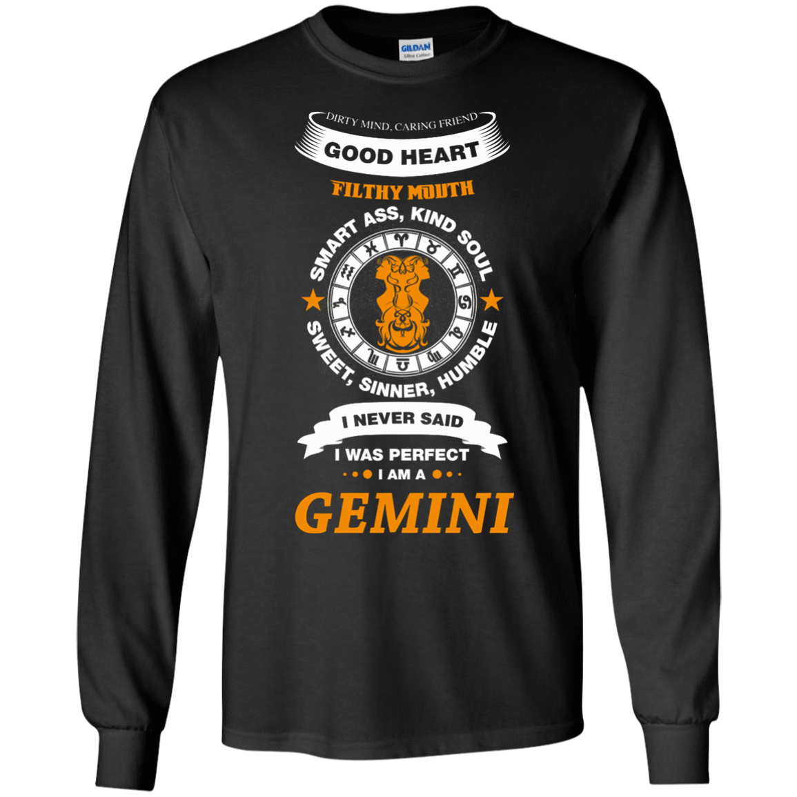 I Never Said I Was Perfect I Am A GEMINI T-Shirt & Hoodie | Teecentury.com