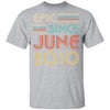 Epic Since June 2010 Vintage 12th Birthday Gifts Youth Youth Shirt | Teecentury.com