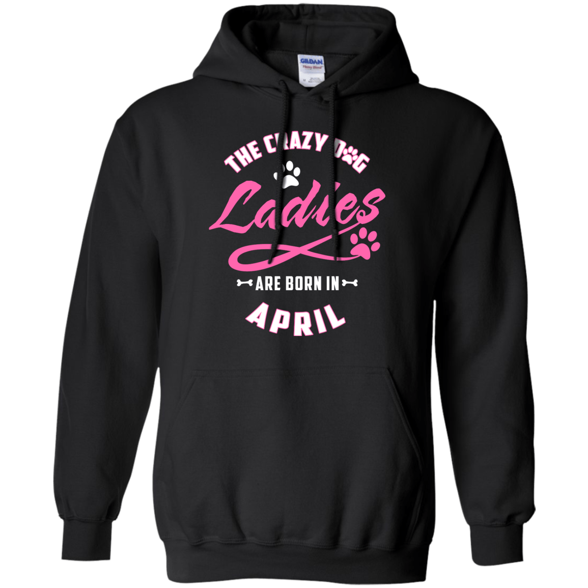 The Crazy Dog Ladies Are Born In April T-Shirt & Hoodie | Teecentury.com