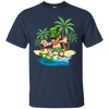 St Patricks Day Hawaiian Leprechaun Surfing T-Shirt & Hoodie | Teecentury.com