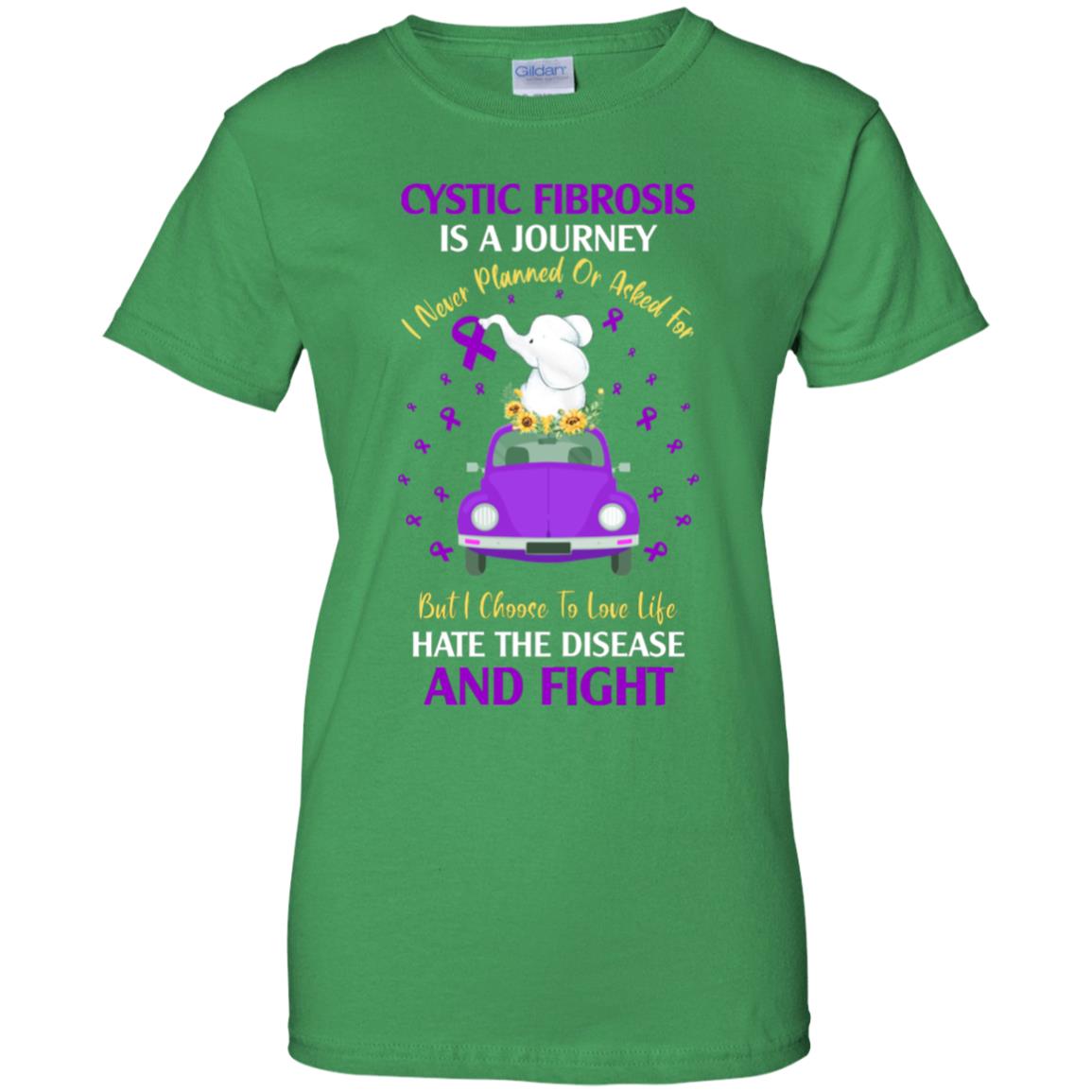 Cystic Fibrosis Awareness Is A Journey T-Shirt & Hoodie | Teecentury.com