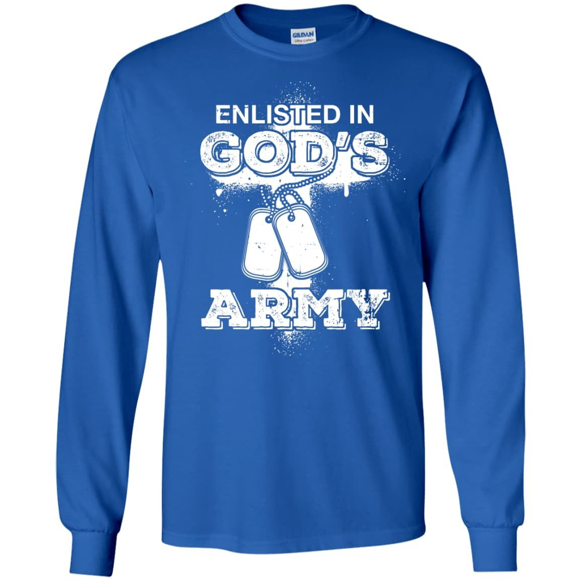 ENLISTED IN GOD'S ARMY T-Shirt & Hoodie | Teecentury.com