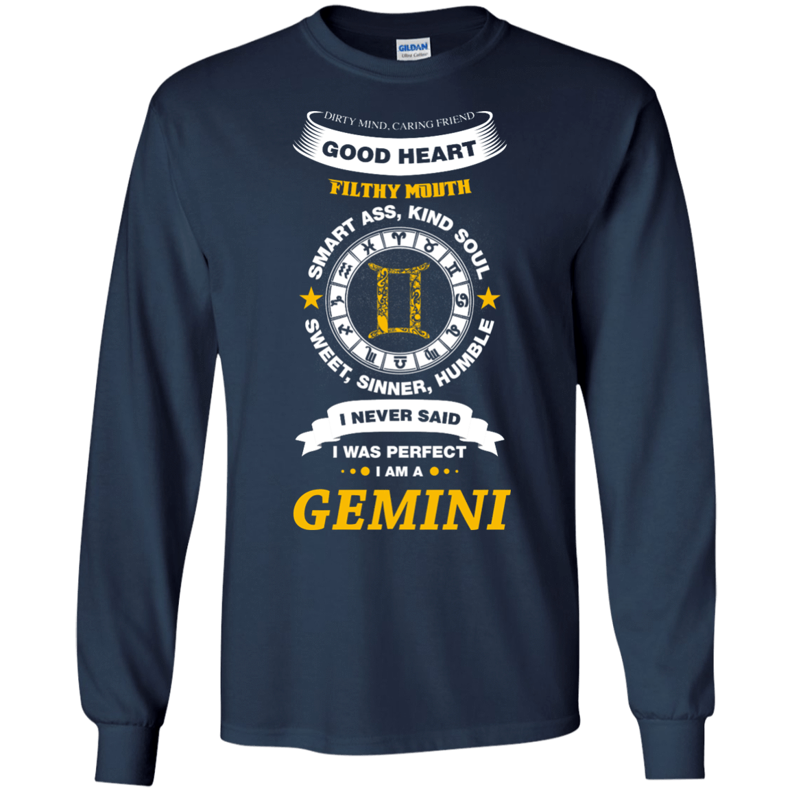 I Never Said I Was Perfect I Am A GEMINI T-Shirt & Hoodie | Teecentury.com