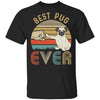 Vintage Best Pug Dad Ever Bump Fit Funny Dad Gifts T-Shirt & Hoodie | Teecentury.com