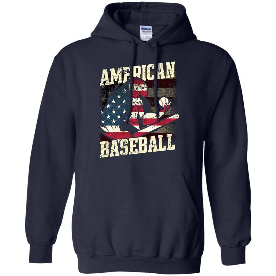Badass Eagle American Baseball T-Shirt & Hoodie | Teecentury.com