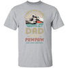 Vintage I Have Two Title Dad And Pawpaw Funny Fathers Day T-Shirt & Hoodie | Teecentury.com