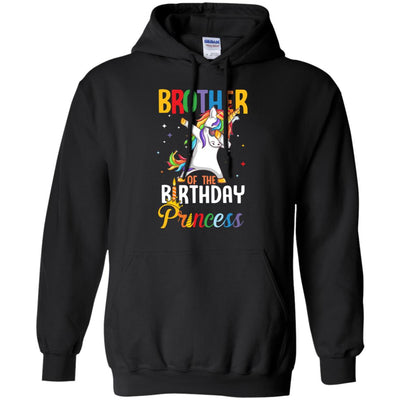 Brother Of The Birthday Girl Dabbing Unicorn Party T-Shirt & Hoodie | Teecentury.com
