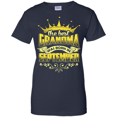 The Best Grandma Was Born In September T-Shirt & Hoodie | Teecentury.com