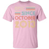 Epic Since October 2013 Vintage 9th Birthday Gifts Youth Youth Shirt | Teecentury.com