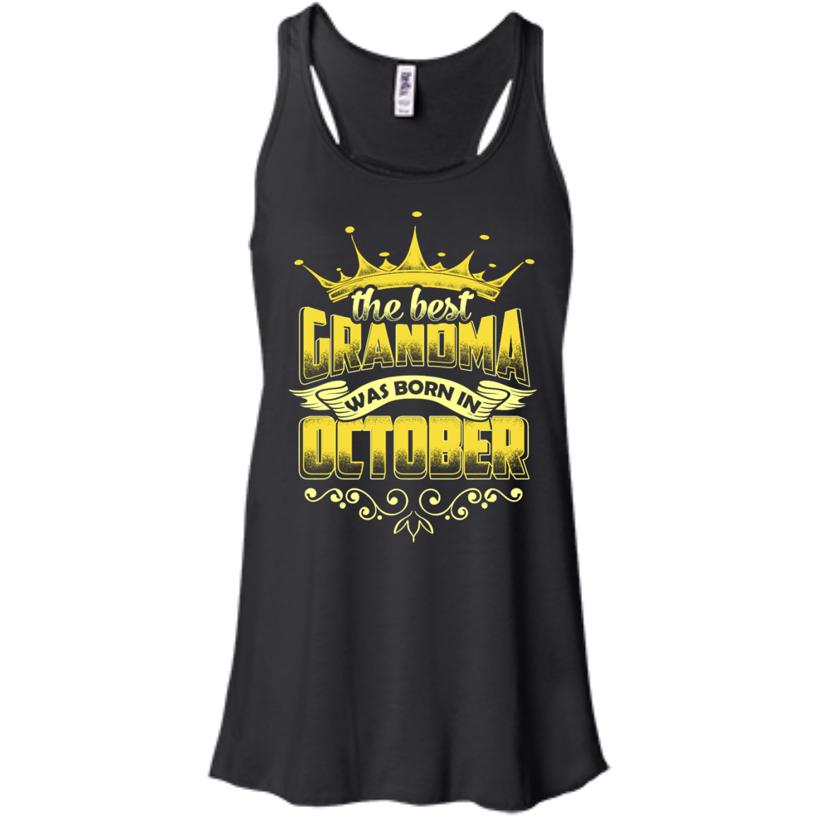 The Best Grandma Was Born In October T-Shirt & Hoodie | Teecentury.com