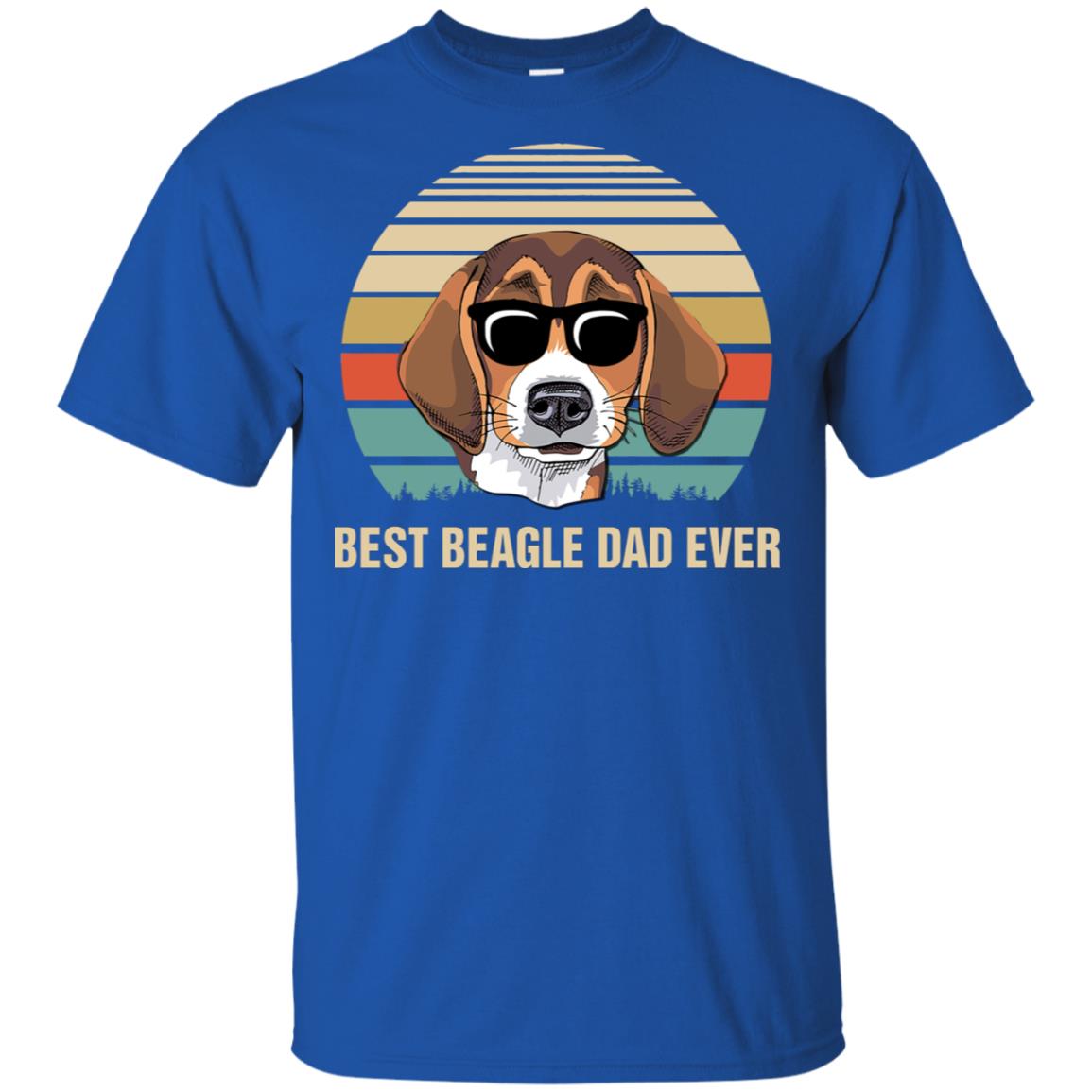 Vintage Beagle Dad Gifts Best Beagle Dad Ever T-Shirt & Hoodie | Teecentury.com