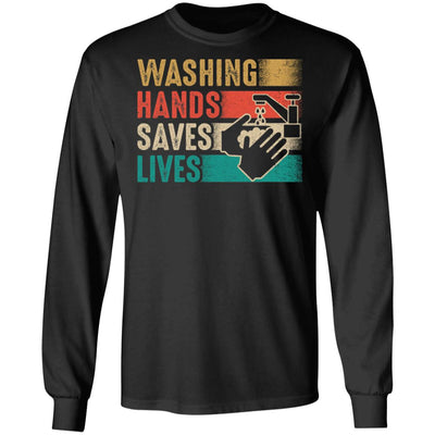 Vintage Washing Hands Saves Lives T-Shirt & Hoodie | Teecentury.com