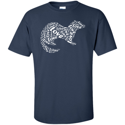 I Love Ferret T-Shirt & Hoodie | Teecentury.com