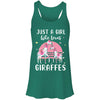 Just A Girl Who Loves Giraffes T-Shirt & Tank Top | Teecentury.com