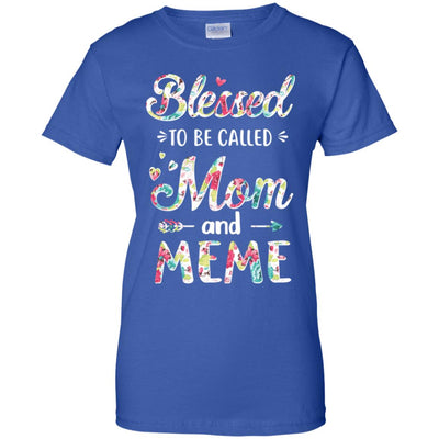 Mothers Day Gifts Blessed To Be Called Mom And Meme T-Shirt & Hoodie | Teecentury.com