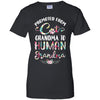 Floral Promoted From Cat Grandma To Human Grandma Gift T-Shirt & Tank Top | Teecentury.com