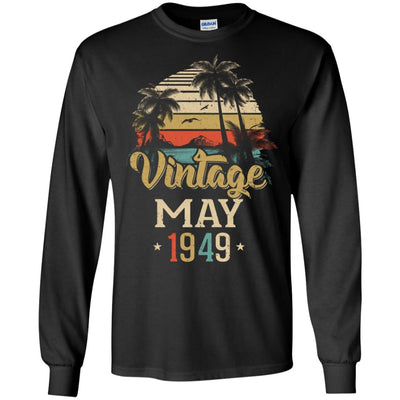 Retro Classic Vintage May 1949 73th Birthday Gift T-Shirt & Hoodie | Teecentury.com