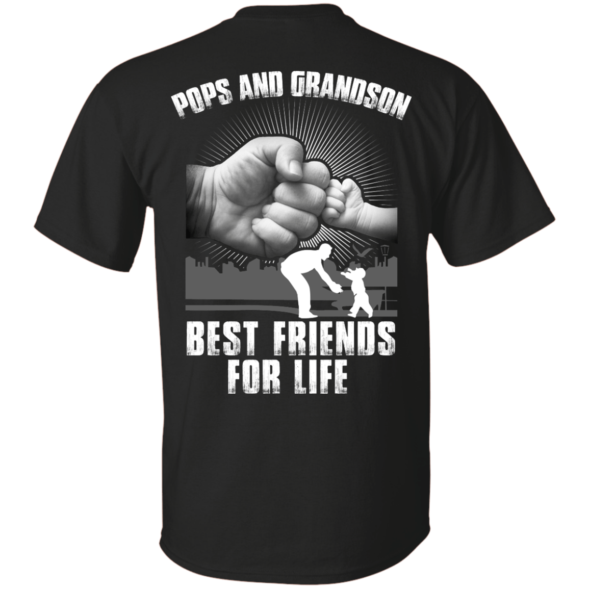 Pops And Grandson Best Friends For Life T-Shirt & Hoodie | Teecentury.com