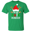 I'm The Cute Reindeer Matching Family Christmas T-Shirt & Sweatshirt | Teecentury.com