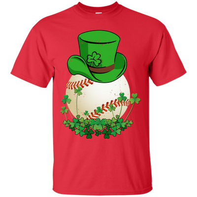 Shamrock Baseball Leprechaun St Patricks Day T-Shirt & Hoodie | Teecentury.com