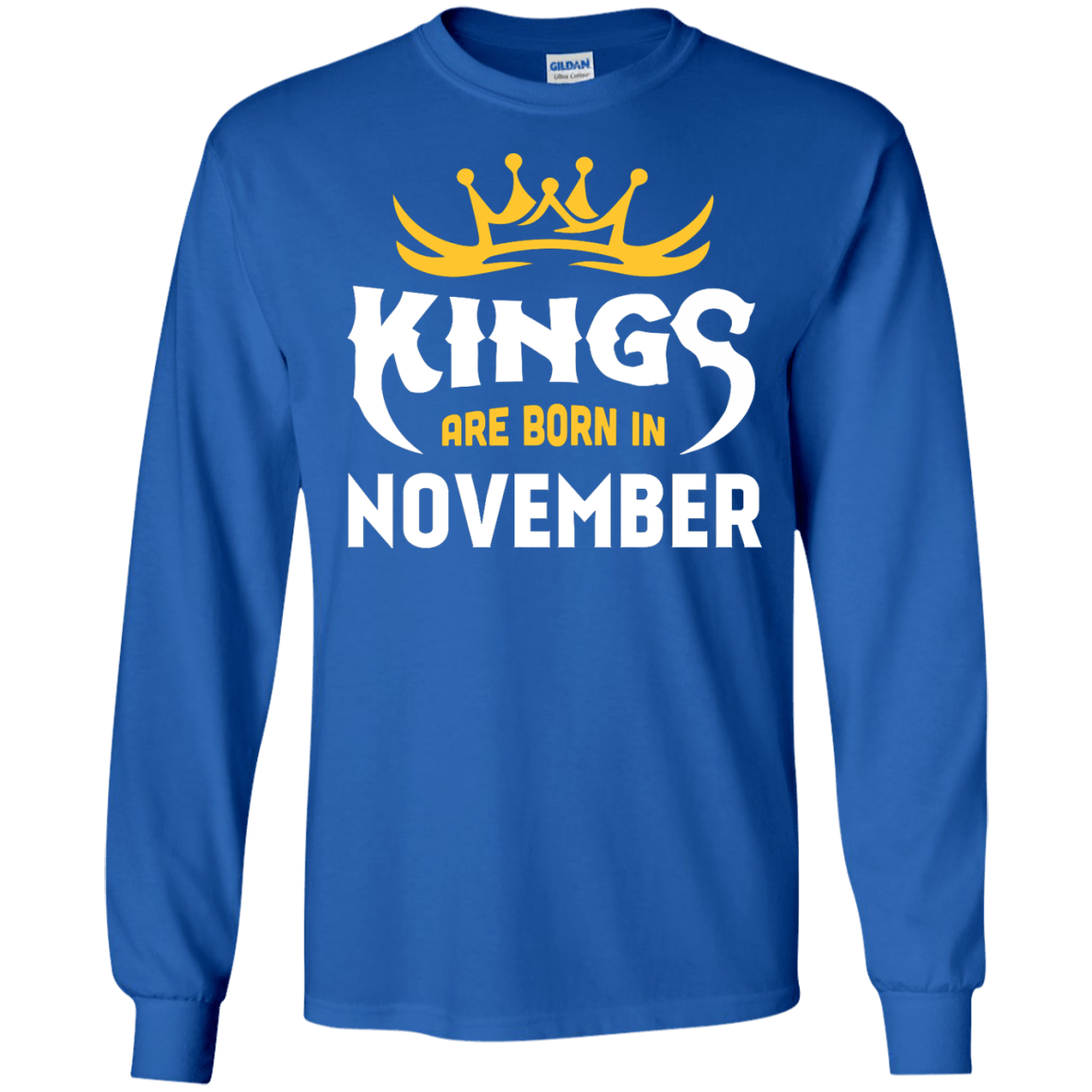 Kings Are Born In November T-Shirt & Hoodie | Teecentury.com