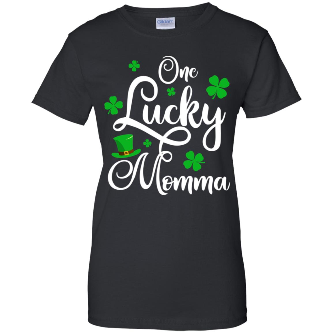 One Lucky Momma St Patricks Day For Mom T-Shirt & Hoodie | Teecentury.com
